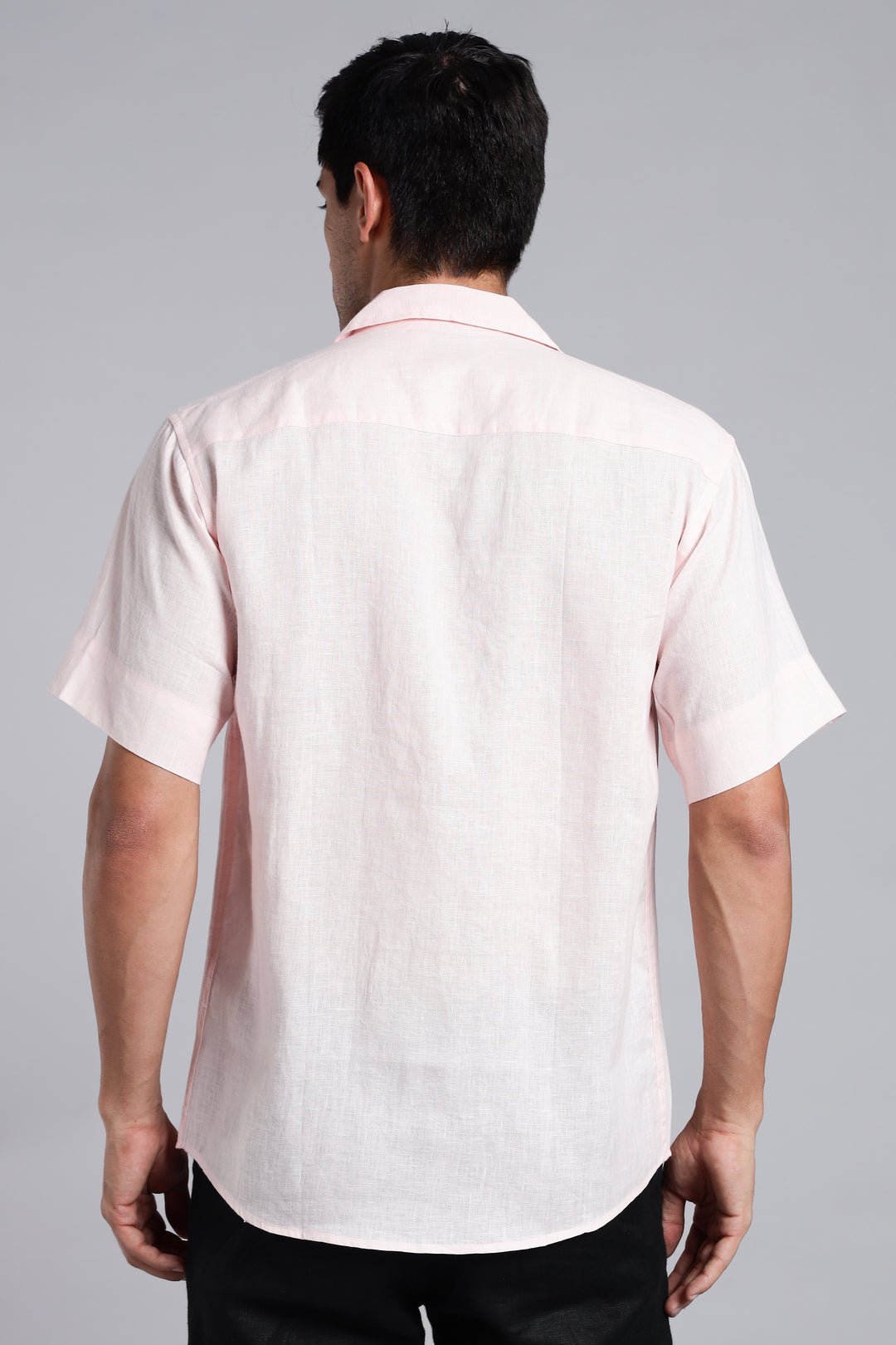 Postcards from Paradise Linen Shirt – Crafted for Summer Escapes – Pure 100% Linen – Vacation Casual Look – Men’s Trending Fashion 2025 | CraftedLinen