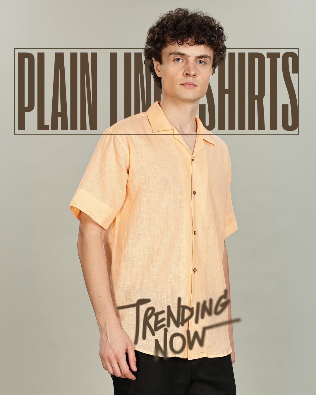 Plain Linen Shirts