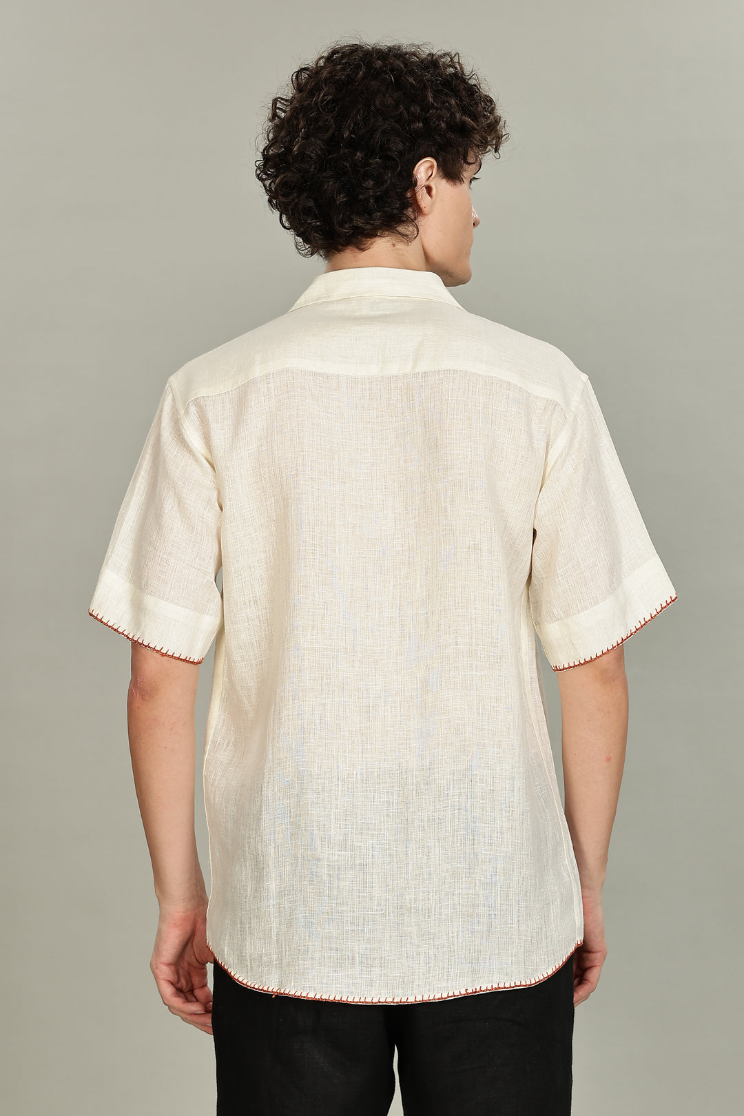 Sunset Shores Linen Shirt – Crafted for Summer Days - Pure 100% Linen – Men’s Trending Fashion 2025 | CraftedLinen